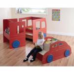 Reading Bus 1650 x 865 x 1000mm, Red