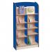 Display Bookcase 1505mm Blue