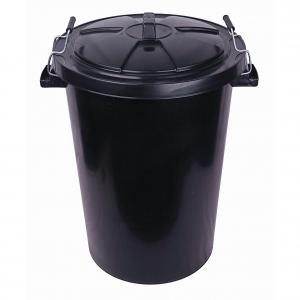 Black Dustbin 90 Litres