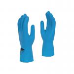 Shield Latex Rubber Household Glove 300mm Large Blue (Pack of 12) GR039B12 HEA00078