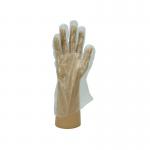 Shield GD52 Clear Smooth Polythene Disposable Glove Size S (Pack of 100) GD52S HEA00140