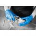 Shield Powder-Free Vinyl Gloves Medium Blue (100 Pack) GD13 HEA00569