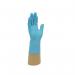 Shield GD21 Blue Nitrile Powder Free Disposable Glove Size XL (Pack of 100) GD21XL HEA00599