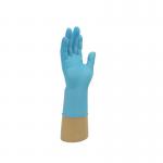 Shield GD21 Blue Nitrile Powder Free Disposable Glove Size XL (Pack of 100) GD21XL HEA00599