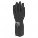 Shield 33cm Industrial Black Rubber Glove Size 8 GI64068 HEA00749