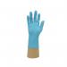 HandSafe GN90 Blue Nitrile Powder Free Examination Glove Size XL (Pack of 10) GN90XL HEA01277