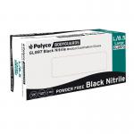 Handsafe Speciality Nitrile Gloves Large Black (Pack of 100) GL897 - L HEA01371