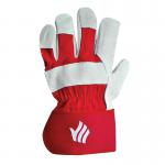 Polyco Premium Rigger Gloves Chrome Red (10 Pack) LR158R HEA02747