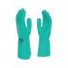 Polyco NitriTech III Green Flock Lined 33cm Nitrile Rubber Glove Size 10 9210 HEA03986