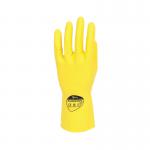 Shield Rubber Household Gloves 0.33mm 30cm Pairs Yellow (Pack of 12) GR03Y12 HEA54867