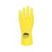 Shield Rubber Household Gloves 0.33mm 30cm Pairs Yellow (Pack of 12) GR03Y12 HEA54867