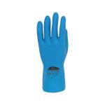 Shield Rubber Household Gloves 0.33mm 30cm Pairs Medium Blue (Pack of 12) GR03G12 HEA54871