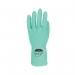 Shield Rubber Household Gloves 0.33mm 30cm Pairs Medium Green (Pack of 12) GR03G12 HEA54875