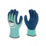 Ph Polyco Polyco Polyflex Eco L Sandy Latex Coated Glove GreenBlue Size 8 (Pack of 10) PEL8 HEA85894