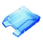 Helit PET Recycled Letter Tray Blue H2363530 HEL01014