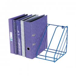Cheap Stationery Supply of Blue Plastic Coated Wire Universal Storage Rack WR222BL HG58303 Office Statationery