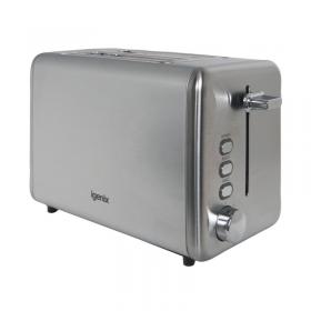 Igenix 2 Slice Steel Toaster FCL103/H HID52925