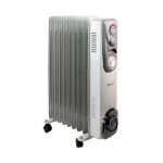 Oil Filled Radiator 2kW Timer Control White (Variable thermostat with timer control) CR2T HID60149