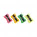 Plastic Pencil Sharpeners Assorted (100 Pack) 794300 HJ60401