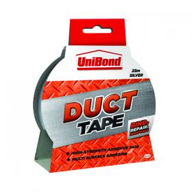 Unibond Duct Tape 50mmx25m Silver HK01767