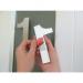 No More Nails Permanent Adhesive Strip 20x40mm Red (Pack of 10) 1507605 HK05132