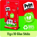 Pritt Stick Original Glue 11g (Pack of 10) 1456040 HK05302