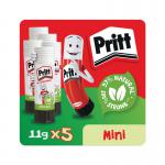 Pritt Stick Glue Stick 11g (Pack of 5) 1483489 HK05307