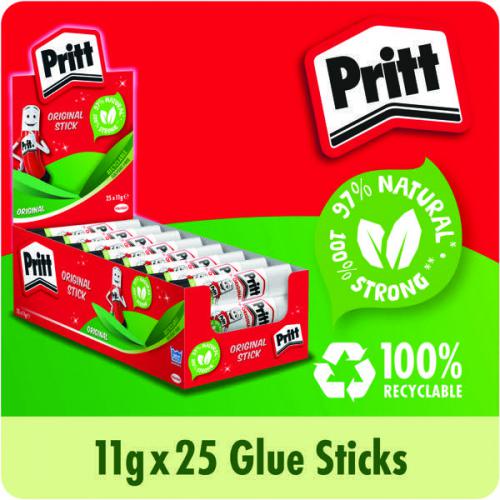 Pritt 11G Display Glue Stick(Box of 25)