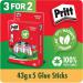 Pritt Stick Glue Stick 43g (Pack of 5) 3 For 2 HK810849