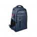 Monolith 15.6 Inch Business Commuter Laptop Backpack USBHeadphone Port Navy Blue 9114B HM03449