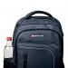 Monolith 15.6 Inch Business Commuter Laptop Backpack USBHeadphone Port Navy Blue 9114B HM03449
