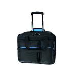 Monolith 15.6 Inch Blueline Wheeled Laptop Case Black/Blue 3317 HM03453