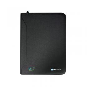 Monolith Blueline Zipped Conference Folder A4 Black 3351 HM03696