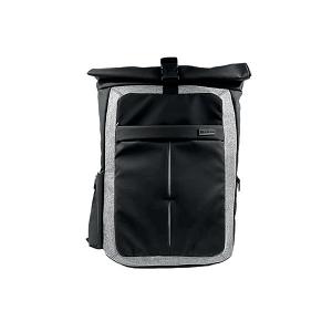Image of Monolith Rolltop Business Laptop Backpack 17.2 Inch Two Tone BlackGrey