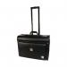 Monolith Leather Look Rolling Pilot Case PVC Black 2179 HM21790