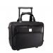 The Monolith Deluxe Nylon Wheeled Laptop Case is a sleek and stylish option for carrying your laptop. The black color offers a professional look, while the durable nylon material provides protection for your device. The spacious interior and multiple compartments make it ideal for organizing your belongings on the go. The wheeled design allows for easy transport and the monolith logo adds a touch of sophistication.