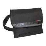 Monolith Nylon Laptop Messenger Bag W400xD115xH365mm Black 2386 HM23860