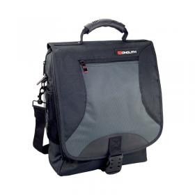 Monolith Multifunctional Nylon Laptop Backpack Black and Grey 2399 HM23990