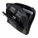 Monolith Nylon Laptop Messenger Bag Black and Grey 2400 HM24000