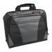 Monolith Nylon Laptop Messenger Bag Black and Grey 2400 HM24000