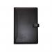 The Monolith Conference Folders showcases a sleek and professional design with a luxurious leather look. It includes a convenient A4 pad and is finished in a timeless black color. Perfect for any business or conference setting.