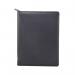 Monolith Leather Look Conference Folder with A4 Pad and Calculator Black 2914 HM29140