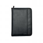 Monolith Leather Look Zipped Ring Binder A4 Black 2926 HM29260