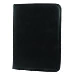 Monolith Leather Look Zipped Ring Binder A4 Black 2926 HM29260