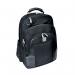 A sleek and professional black Monolith Executive Laptop Backpack, the perfect accessory for any modern executive. This backpack features a spacious interior, padded laptop compartment, and comfortable shoulder straps. Made to last, its the ultimate combination of style and function for your daily commute or business travels.