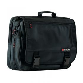 Monolith Microfibre Soft Sided Briefcase Black 3192 HM31920