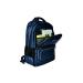 Monolith 15.6 Inch Business Commuter Backpack USB/Headphone Port Padded Pocket Navy Blue 9115B HM34536