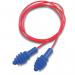 Honeywell Airsoft Corded Earplugs in Flip Top Box (Pack of 50) Blue HNW00031