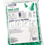 Honeywell Maxlite LS400 Earplug Refill (Pack of 200) Green HNW01433
