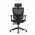 Hood Seating K22 Ergo Operators Project Chair with Head Rest - All Mesh (W21A) S-K22-M/HR (W21A)